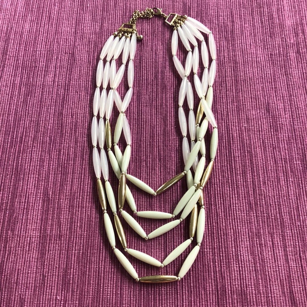 Multi-strand Acrylic Necklace